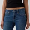 Jeans a vita bassa, lunghi e slim