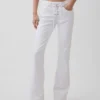 Jeans a vita bassa, lunghi e slim con lacci