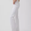 Jeans a vita bassa, lunghi e slim con lacci