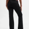 Jeans a vita bassa, lunghi e slim con lacci