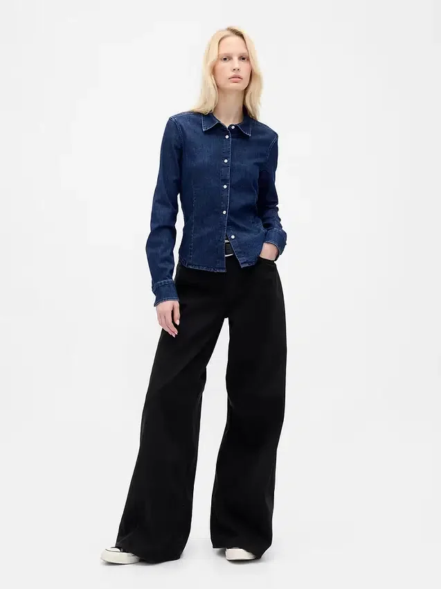 Jeans a vita bassa, morbidissimi ed extra larghi