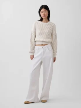 Jeans a vita bassa, morbidissimi ed extra larghi