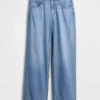 Jeans a vita bassa ultrasoft in stile anni ’90