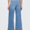 Jeans a vita extra alta e gamba larga
