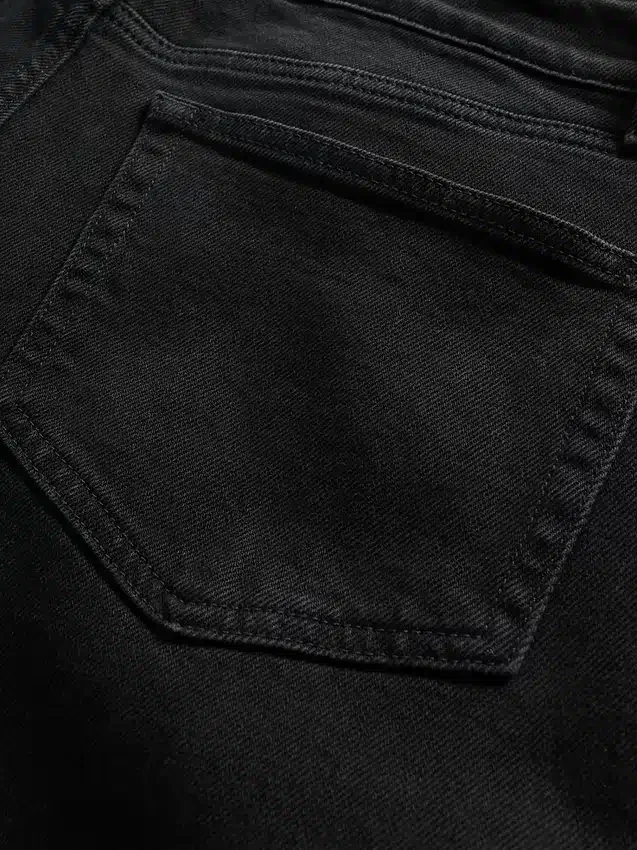 Jeans a vita extra alta e gamba larga