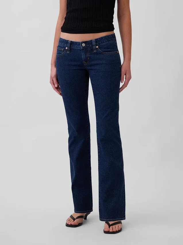 Jeans a vita extra bassa, lunghi e slim