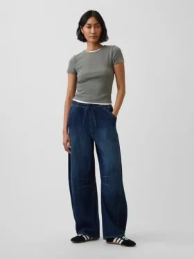 Jeans a vita media Easy Horseshoe