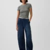 Jeans a vita media Easy Horseshoe