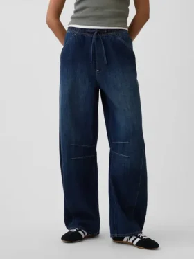 Jeans a vita media Easy Horseshoe