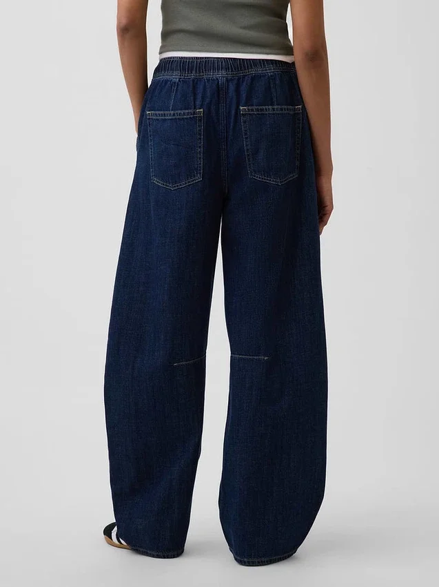 Jeans a vita media Easy Horseshoe