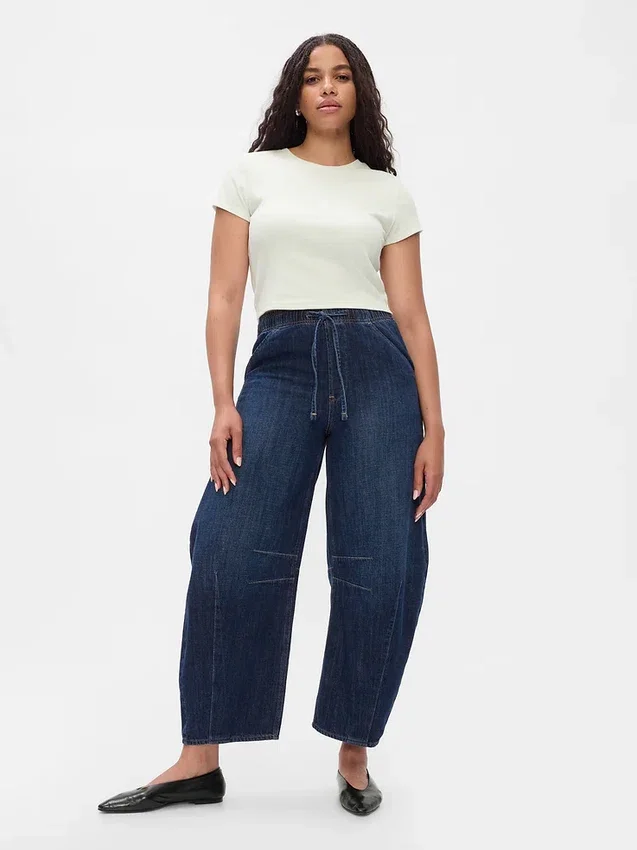 Jeans a vita media Easy Horseshoe