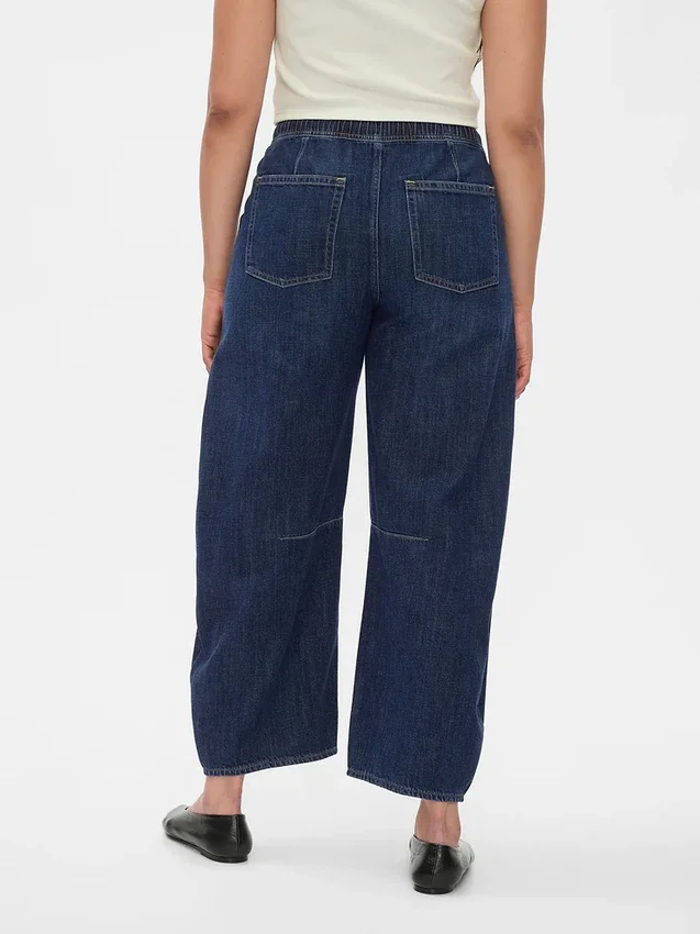 Jeans a vita media Easy Horseshoe