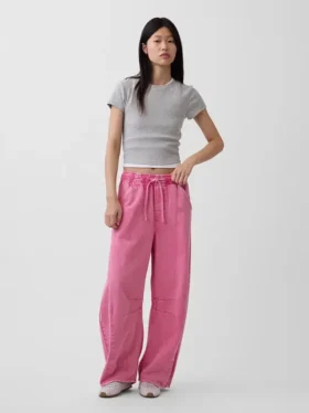 Jeans a vita media ultrasoft con taglio a ferro di cavallo