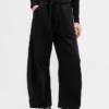 Jeans a vita media ultrasoft con taglio a ferro di cavallo