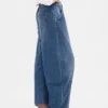 Jeans a vita media ultrasoft con taglio a ferro di cavallo