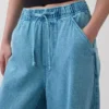 Jeans a vita media ultrasoft con taglio a ferro di cavallo
