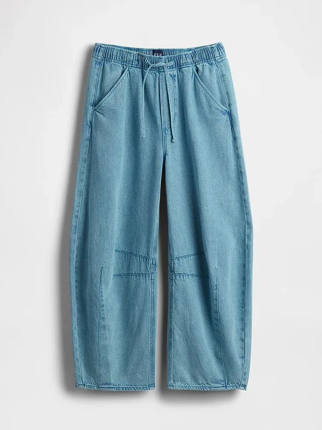 Jeans a vita media ultrasoft con taglio a ferro di cavallo