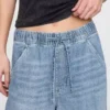 Jeans a vita media ultrasoft con taglio a ferro di cavallo