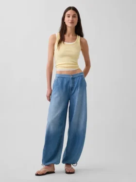 Jeans a vita media Ultrasoft Horseshoe