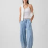 Jeans a vita media Ultrasoft Horseshoe