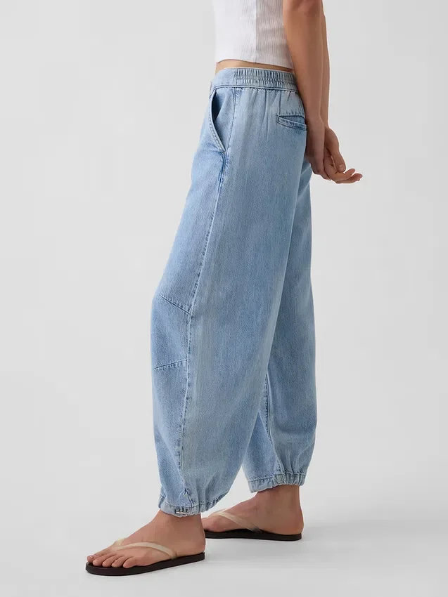 Jeans a vita media Ultrasoft Horseshoe