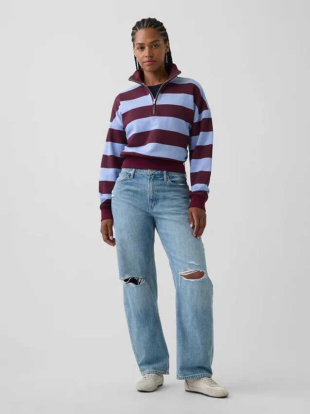 Jeans a zampa alta per taglie curvy