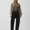 Jeans a zampa alta per taglie curvy