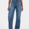 Jeans a zampa alta per taglie curvy
