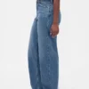Jeans a zampa alta per taglie curvy