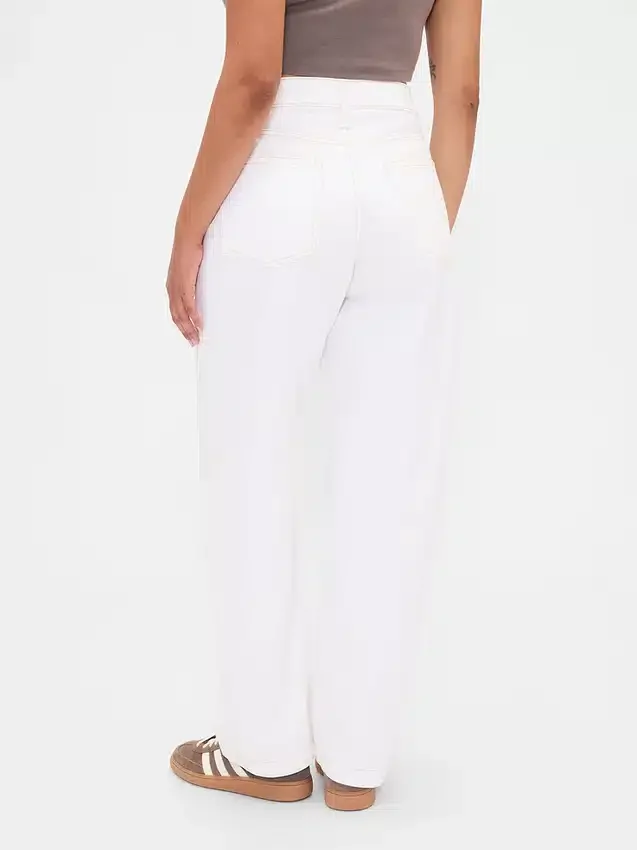 Jeans a zampa alta per taglie curvy
