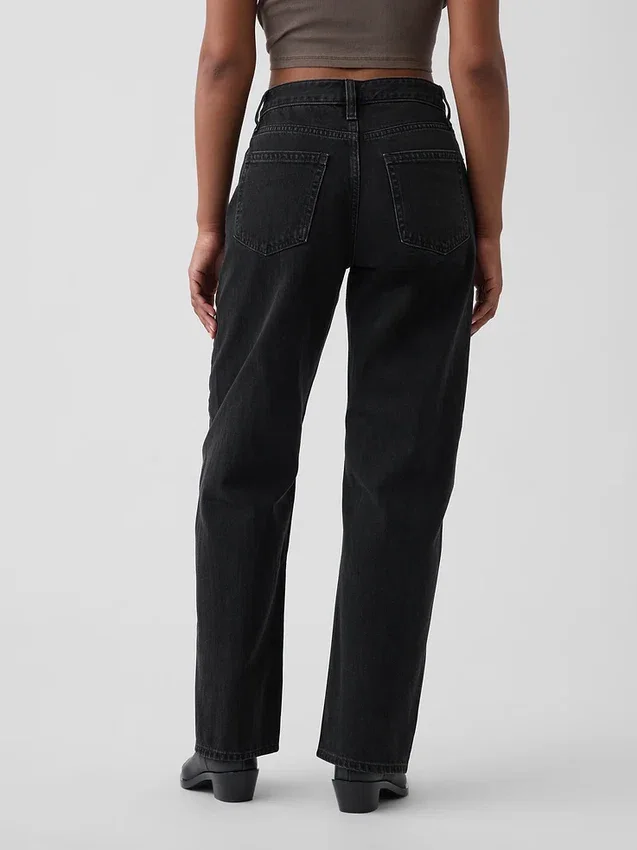 Jeans a zampa alta per taglie curvy