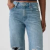 Jeans a zampa alta per taglie curvy