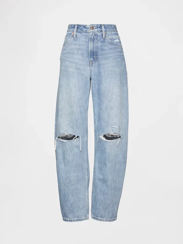 Jeans a zampa alta per taglie curvy