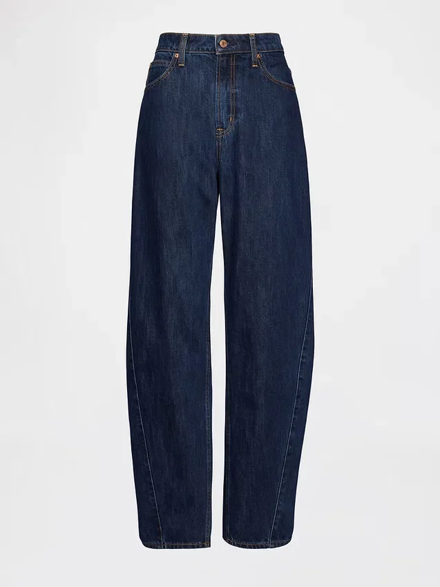 Jeans a zampa alta per taglie curvy