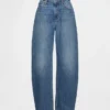 Jeans a zampa alta per taglie curvy