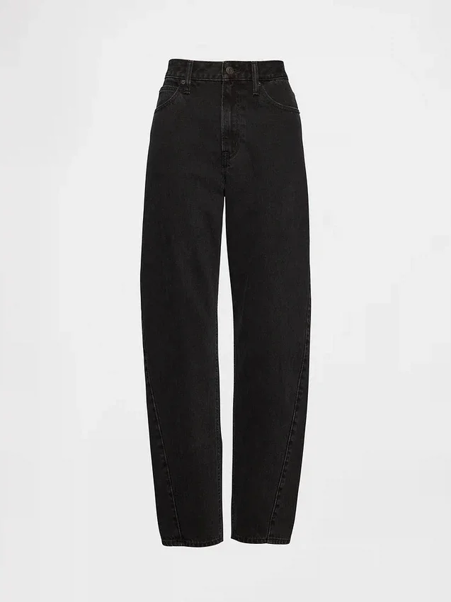Jeans a zampa alta per taglie curvy