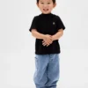 Jeans a zampa d’elefante in maglia per neonato & bebè