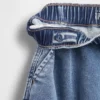 Jeans a zampa d’elefante in maglia per neonato & bebè