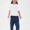 Jeans a zampa d’elefante senza bottoni per neonato & bebè