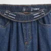 Jeans a zampa d’elefante senza bottoni per neonato & bebè