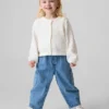 Jeans a zampa di elefante con tasche a forma di orsetto Brannan per neonato & bebè