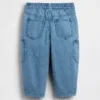 Jeans a zampa di elefante con tasche a forma di orsetto Brannan per neonato & bebè