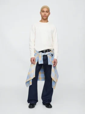 Jeans a zampa larga