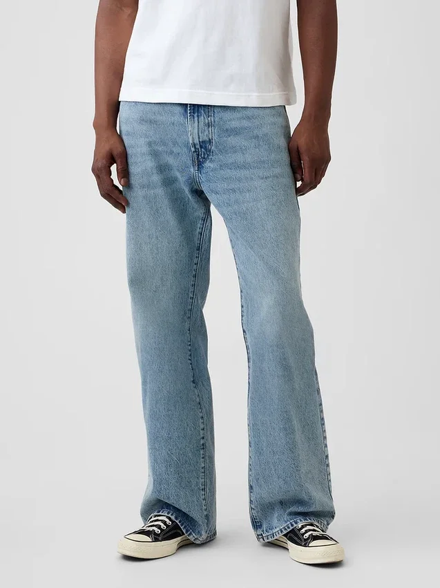 Jeans a zampa larga
