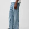 Jeans a zampa larga