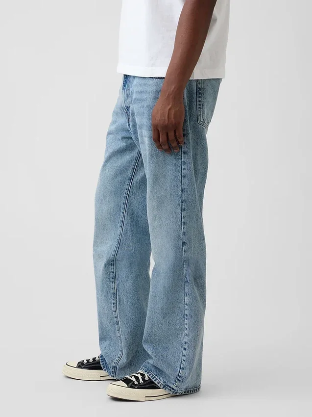 Jeans a zampa larga