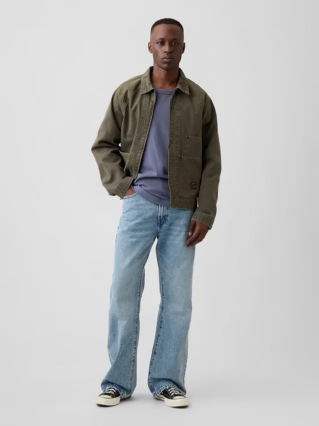 Jeans a zampa larga