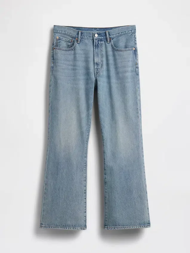Jeans a zampa larga