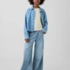 Jeans baggy a vita bassa ultrasoft per bambini
