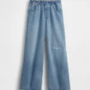 Jeans baggy a vita bassa ultrasoft per bambini